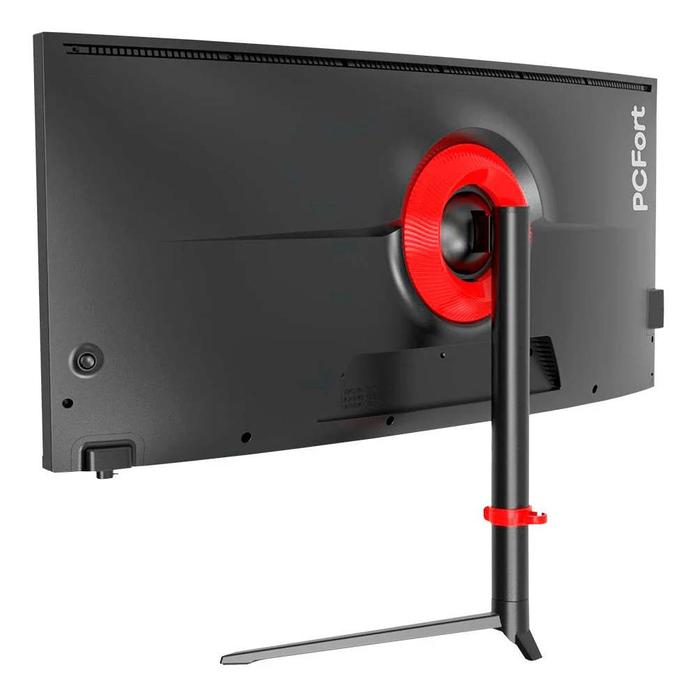 Imagem 4 de 5 do produto Monitor Gamer Curvo PCFort W340I165 34" Ultrawide, QHD, 1ms, 165Hz, 99% sRGB, 2x Display Port, 2x HDMI, 4x USB, Free-Sync/Gsync HDR