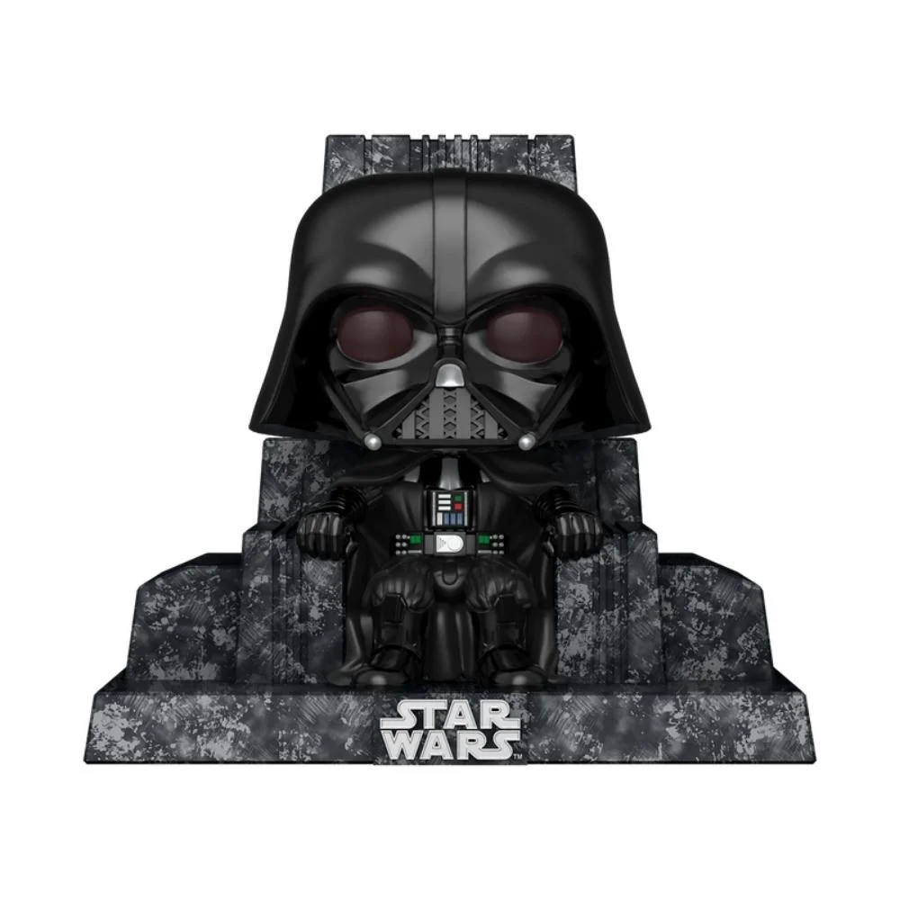 Imagem 2 de 3 do produto Boneco Funko Pop! Deluxe Star Wars - Darth Vader No Trono