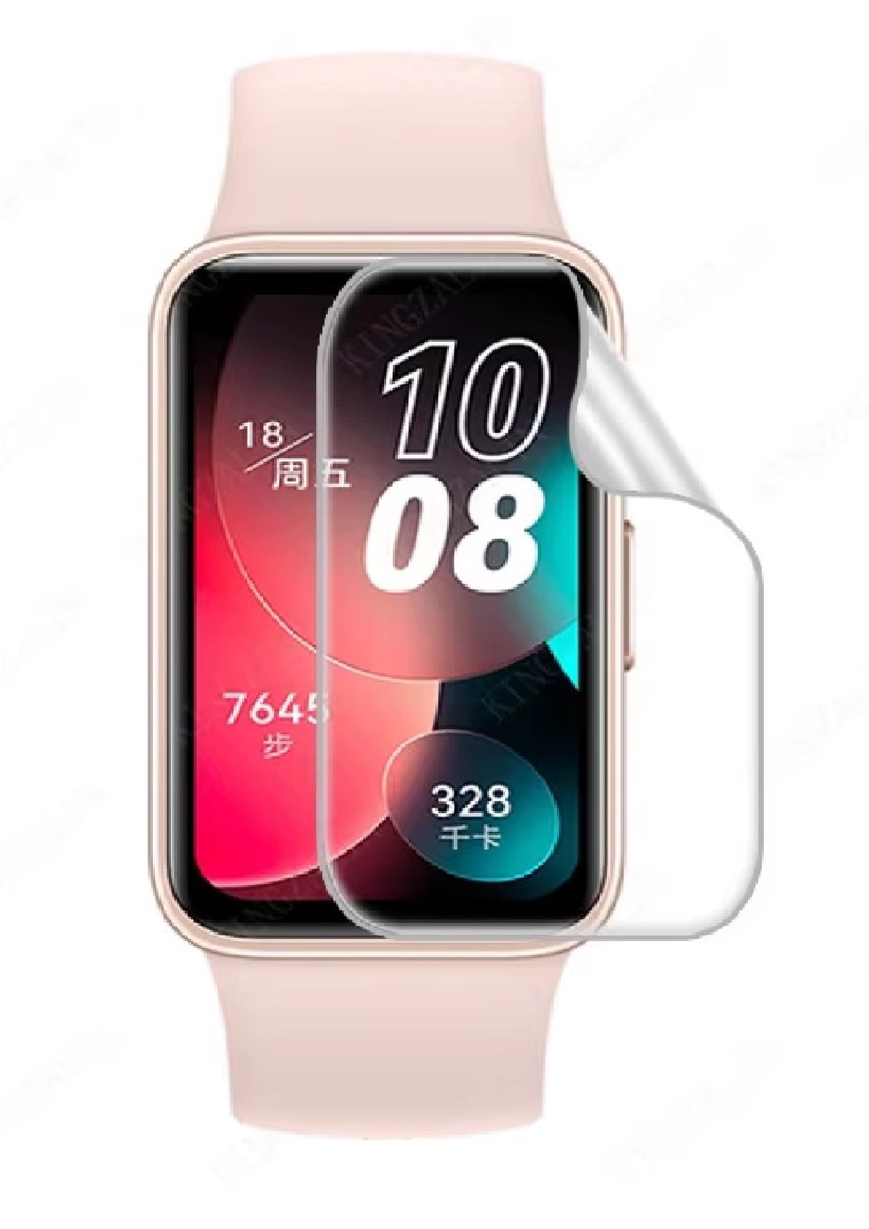 Película De Hydrogel Compatível Smartwatch Relogio Huawei Band 9 - 1.47