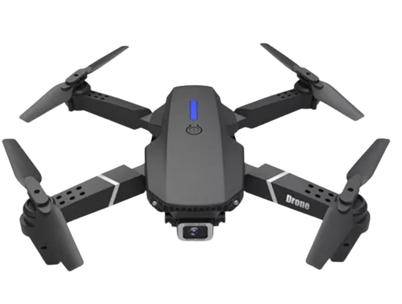 Mini Drone E88 Pro Câmera 4k Hd Wifi Cor Preto