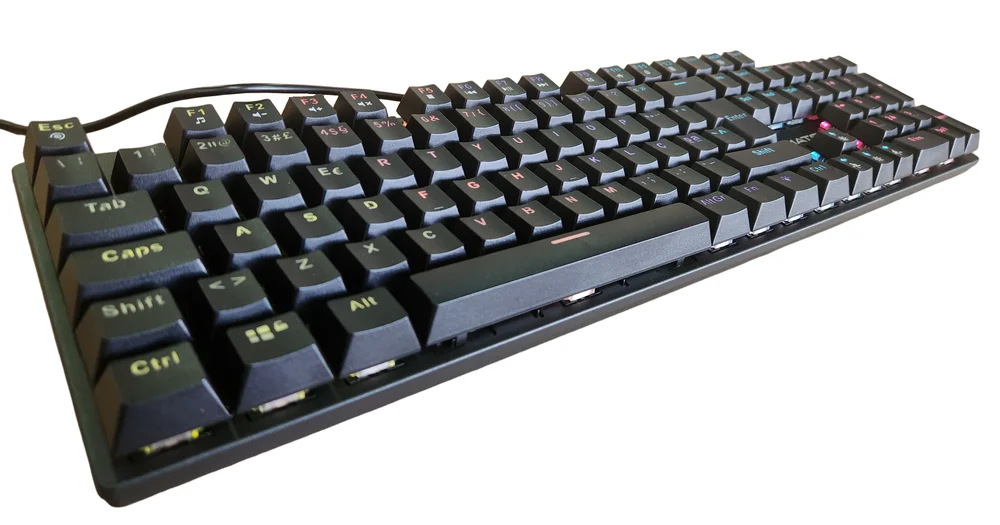 Imagem 3 de 4 do produto Teclado Mecanico RGB Com Fio Tomate Mte-m105