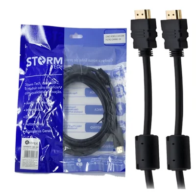 Cabo HDMI 2.0 4k Com Filtro Granel 3m Cbhm0018
