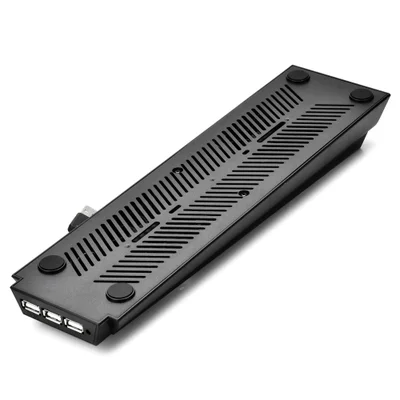 Base Suporte 2 Cooler Para Playstation 4 Fat Carregador 3 Usb Ps4