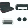 Kit Proteção Nintendo Switch OLED 5 Em 1 Case Película Caps Capa