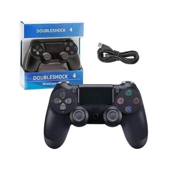 Controle Sem Fio Para Playstation 4 PC Tv Samsung Gaming Hub Game Pass Smart Bluetooth Preto