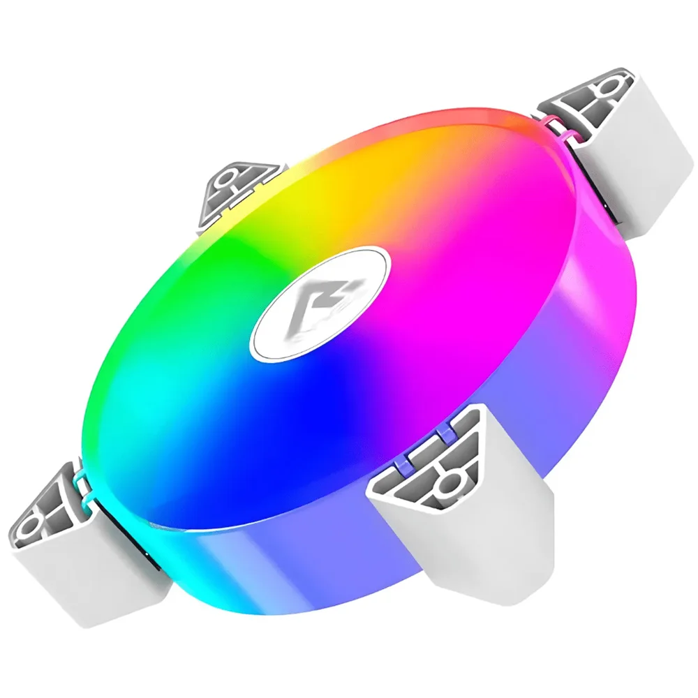 Cooler Fan Ryvel 120mm ARGB 5v Snowy Branco. 7