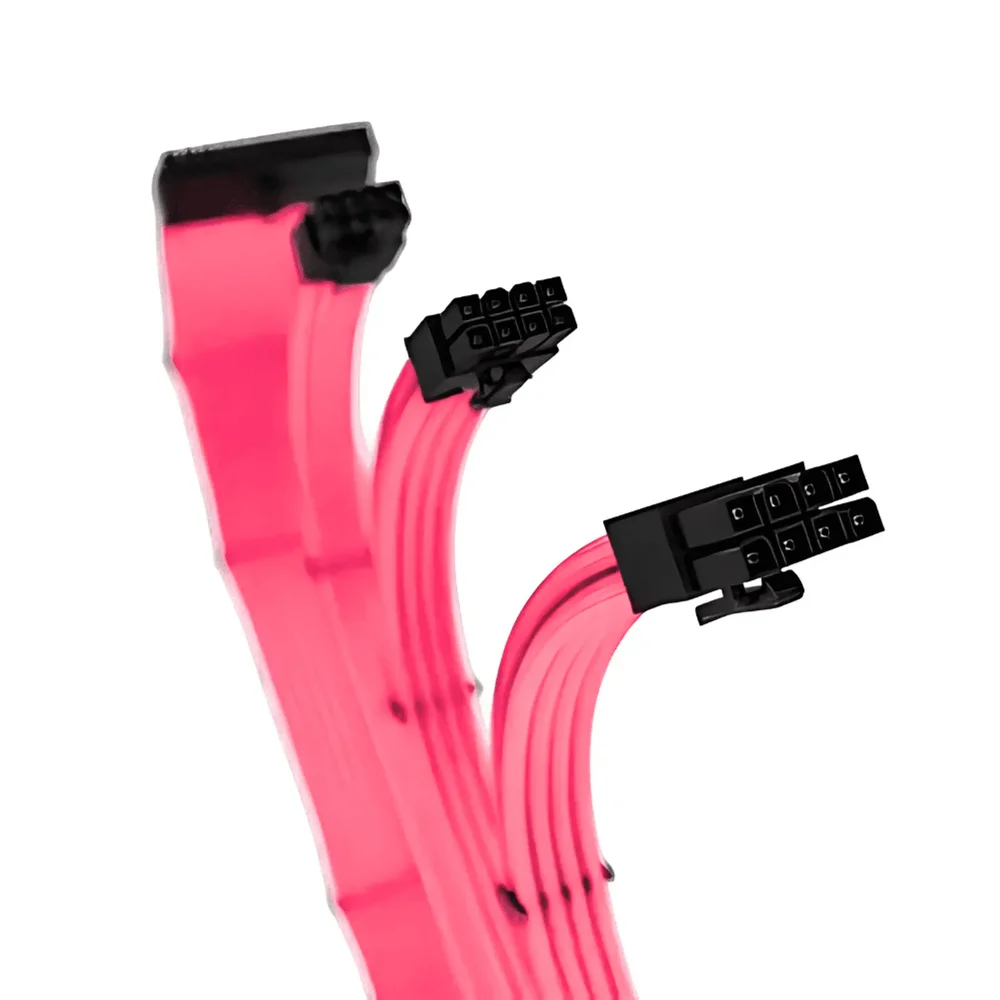 Imagem 2 de 4 do produto Cabo Sleeved Ryvel Pink.