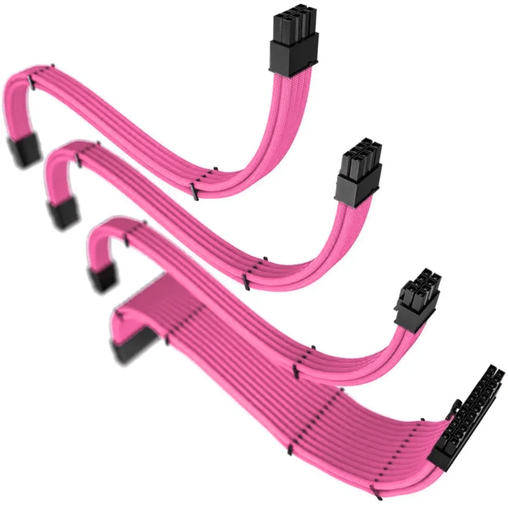 Imagem 3 de 4 do produto Cabo Sleeved Ryvel Pink.