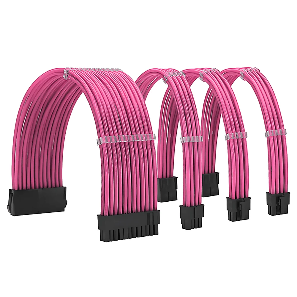 Imagem 4 de 4 do produto Cabo Sleeved Ryvel Pink.