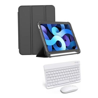 Capa Smart Com Espaço P Caneta Com Teclado+mouse P Ipad 10