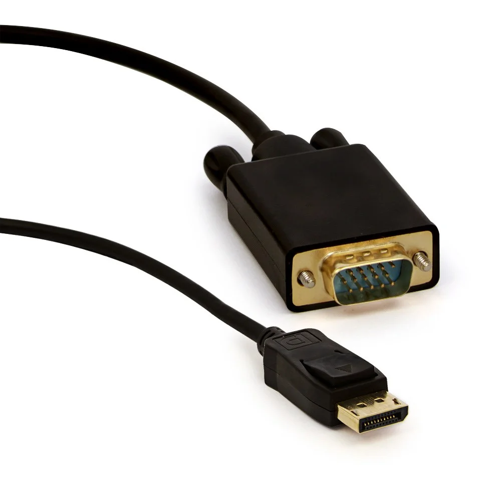 Imagem 2 de 3 do produto Adaptador Cabo Displayport Para Vga 1,80 Metros 1080p Fhd