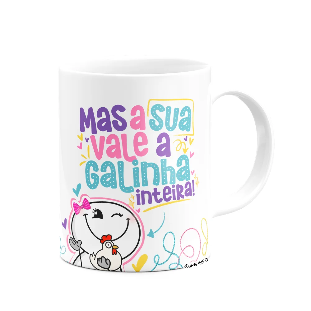 Imagem 3 de 3 do produto Caneca Funny Amizade - Tem Amizade Que Vale A Pena
