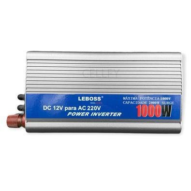 Inversor De Potência Veicular 12v 1000w - 12v Para 110v