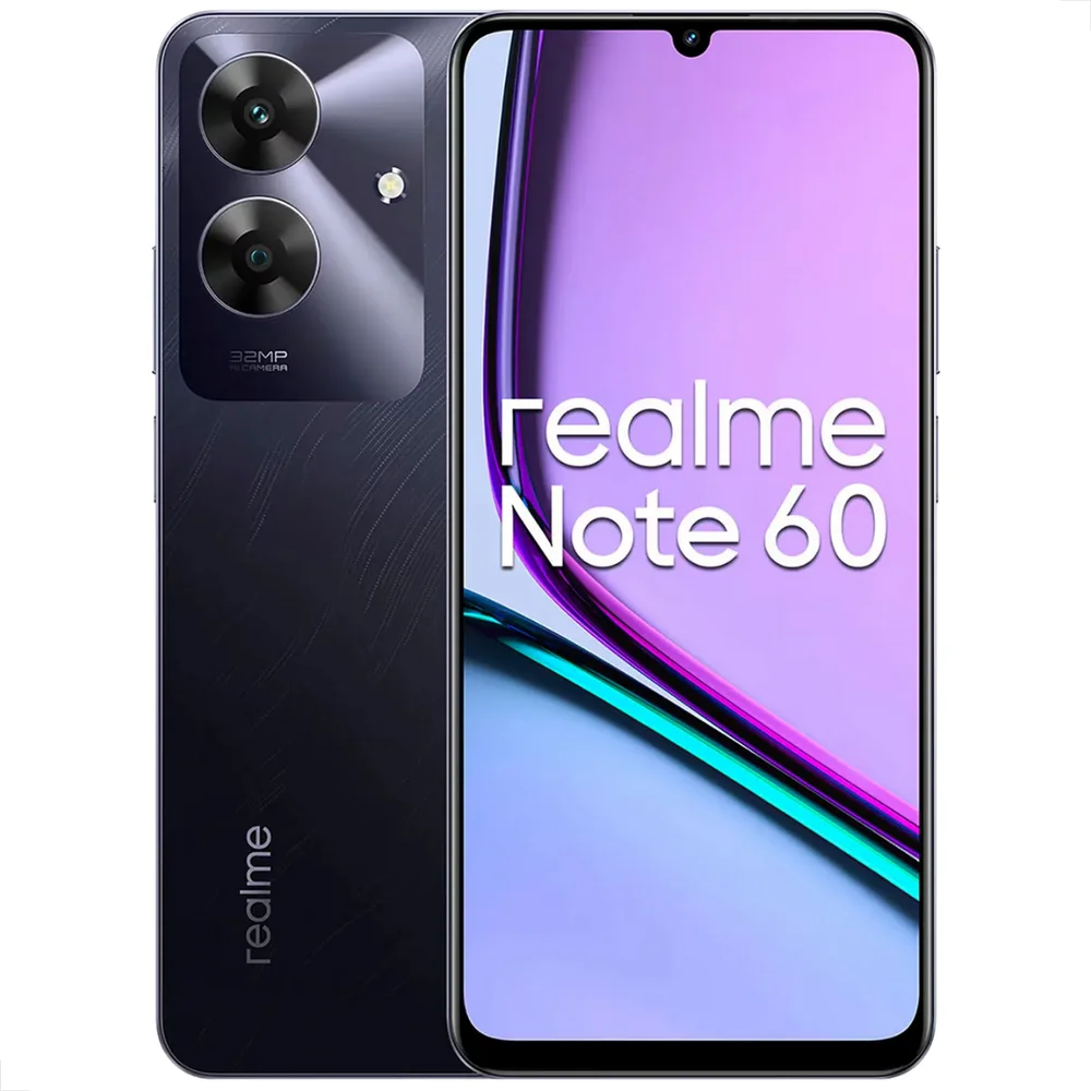 realme Note60／ブラック／3＋64GB【未開封】2台セット Smartphone Realme Note 60 256GB 4GB RAM KaBuM