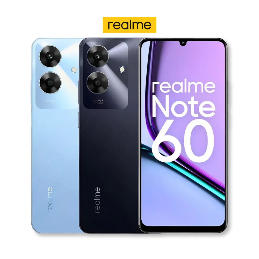 Smartphone Realme Note 60 256GB 4GB RAM KaBuM
