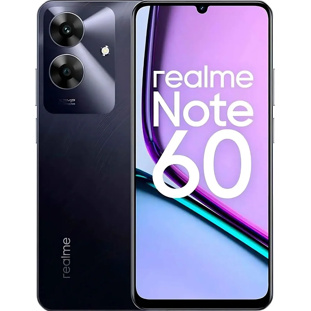 携帯電話本体 Realme note 60 3GB/64GB Black realme Note 60 SIMフリー Black 3GB/64GB realme Note 60 SIM