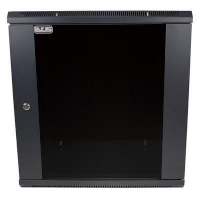 Rack Mini 19" Evus Ev-dw6412 12u X 600 X 450mm De Parede Preto