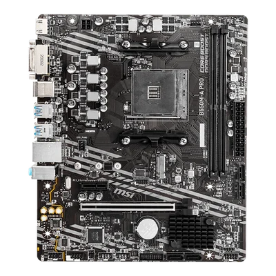 Placa Mae Gamer Msi B550m-a Pro Amd Ryzen Am4 Ddr4 Matx M.2 HDMI/dvi