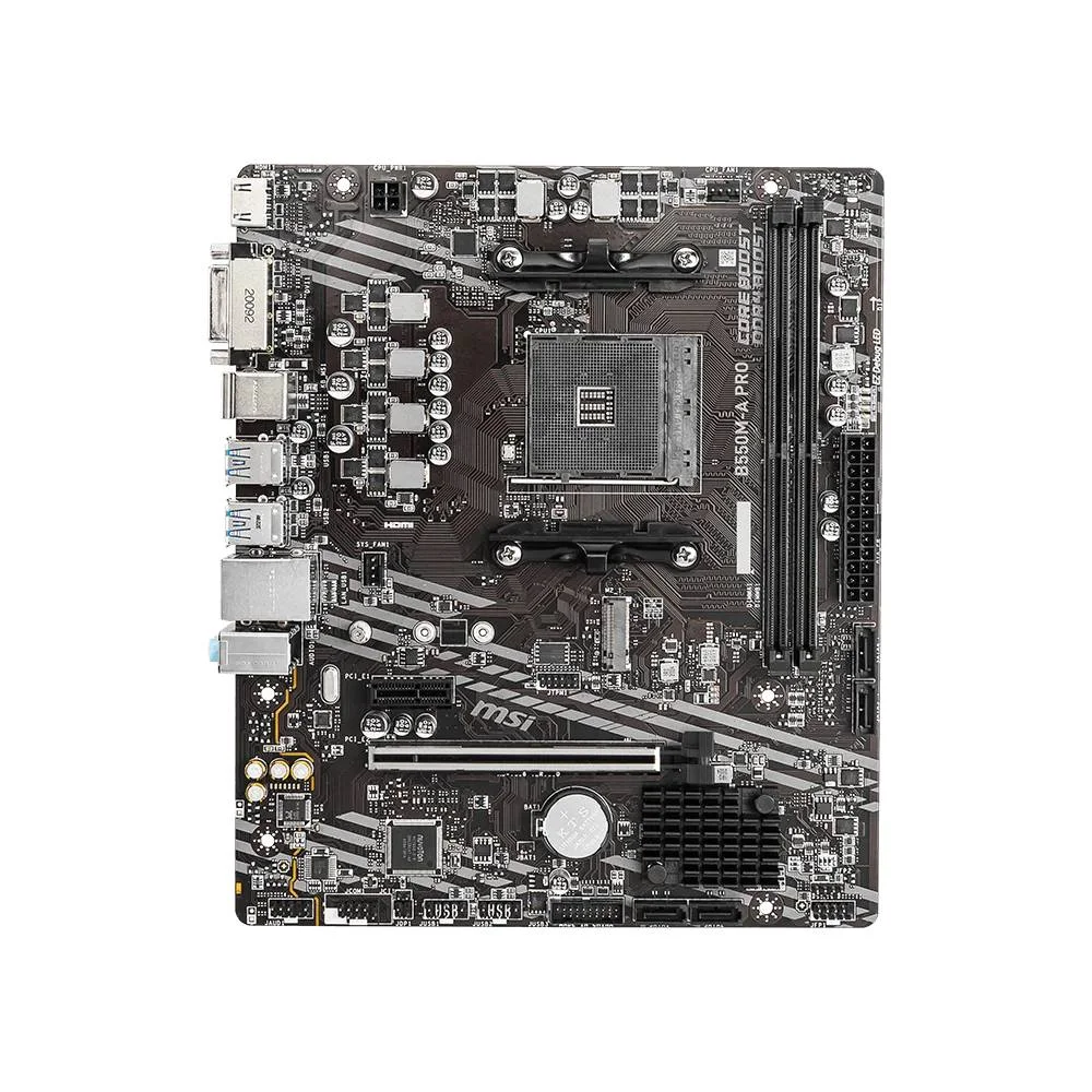 Imagem 3 de 5 do produto Placa Mãe Msi B550m-a Pro Am4 2xDDR4 Chipset Amd B550 Matx