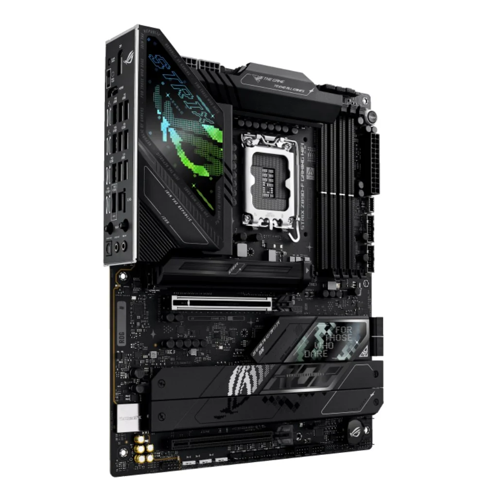 Placa Mãe Asus Rog Strix Z890-f Gaming Wifi7 LGA  1851 4xDDR5 Chipset Z890 Atx 8