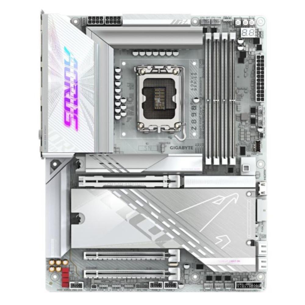 Placa Mãe Gigabyte Z890 Aorus Pro Ice Wifi 7 Intel LGA 1851 4xDDR5 Chipset Z890 Atx 5