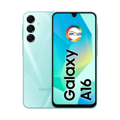 Celular Samsung Galaxy A16, 128GB + 4gb Ram, Câmera De Até 50mp, Tela 6.7”, Nfc, Ip54, Bateria 5000 Mah Verde Claro
