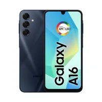 Celular Samsung Galaxy A16, 128GB + 4gb Ram, Câmera De Até 50mp, Tela 6.7”, Nfc, Ip54, Bateria 5000 Mah Preto
