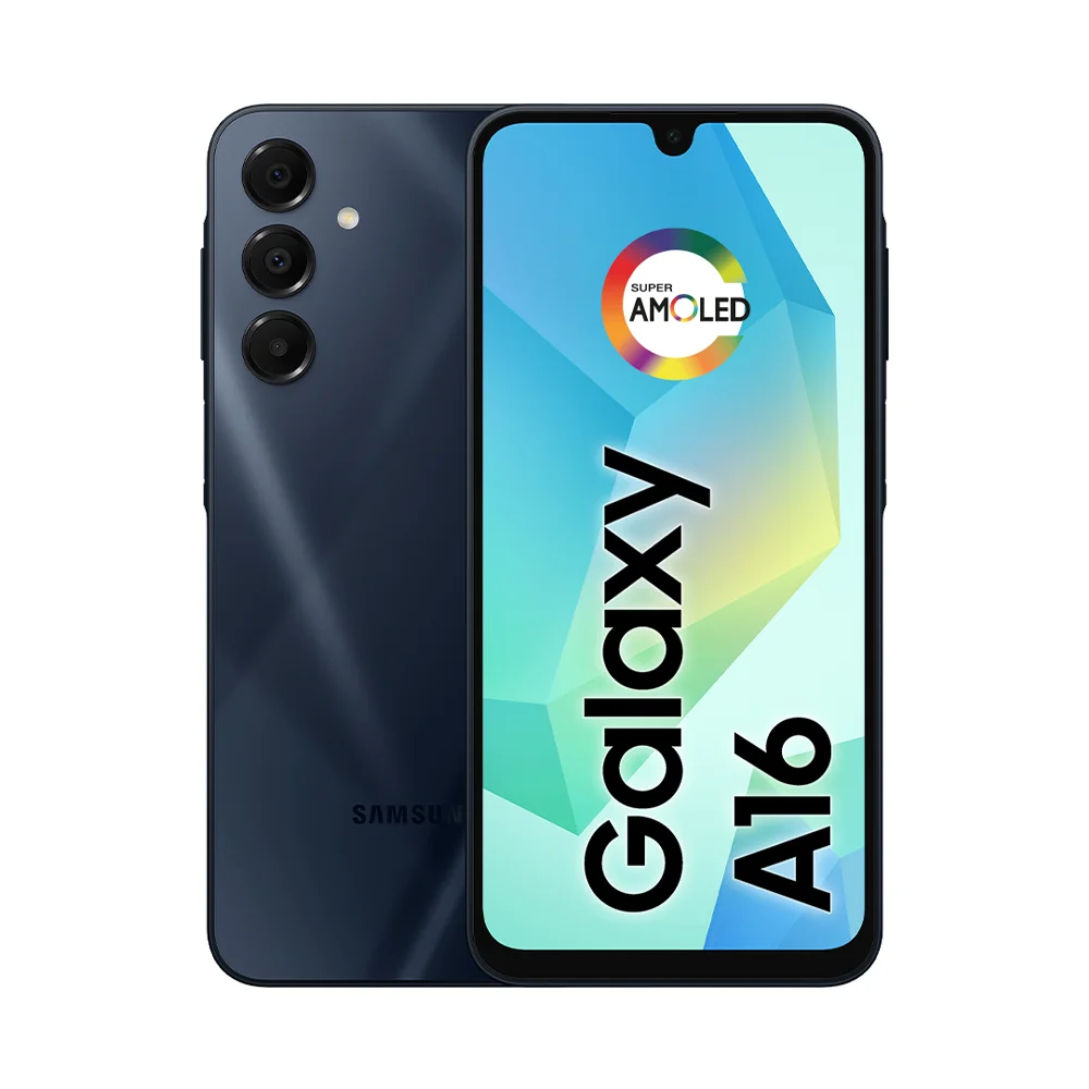 Celular Samsung Galaxy A16, 128GB + 4gb Ram, Câmera De Até 50mp, Tela 6.7”, Nfc, Ip54, Bateria 5000 Mah Preto Celular Samsung Galaxy A16, 128GB + 4gb Ram, Câmera De Até 50mp, Tela 6.7”, Nfc, Ip54, Bateria 5000 Mah Preto