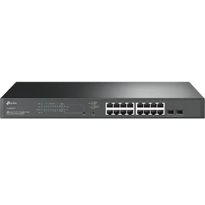 Switch 16 Portas Tp-link Tl-sg2218p 16 Portas Gigabit Poe+ C/2 Portas Sfp