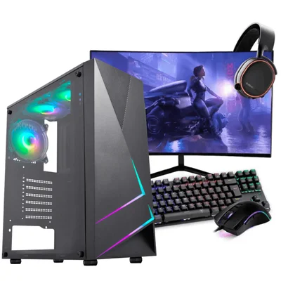 PC Gamer Completo Ryzen 5 5600gt, 8GB Ddr4, SSD 240GB, 500w 80 Plus, PCr56gt04-e