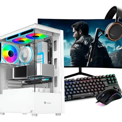 PC Gamer Completo Ryzen 5 5600gt, 16gb Ddr4, SSD 480GB, 500w 80 Plus, PCgt09-e