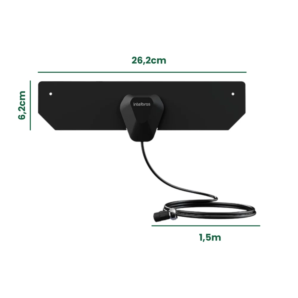 Imagem 2 de 5 do produto Antena Interna De Tv Uhf / Hdtv Ai 1115 Intelbras