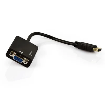 Conversor Video HDMI M / Vga F C/ Audio Oem