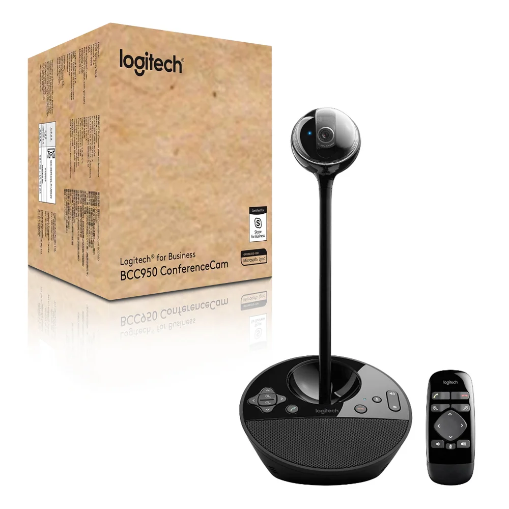 【ひかり】Logitech ロジテック BCC950 ウェブ カメラ Câmera Videoconferência Logitech BCC950 Full HD 1080p USB
