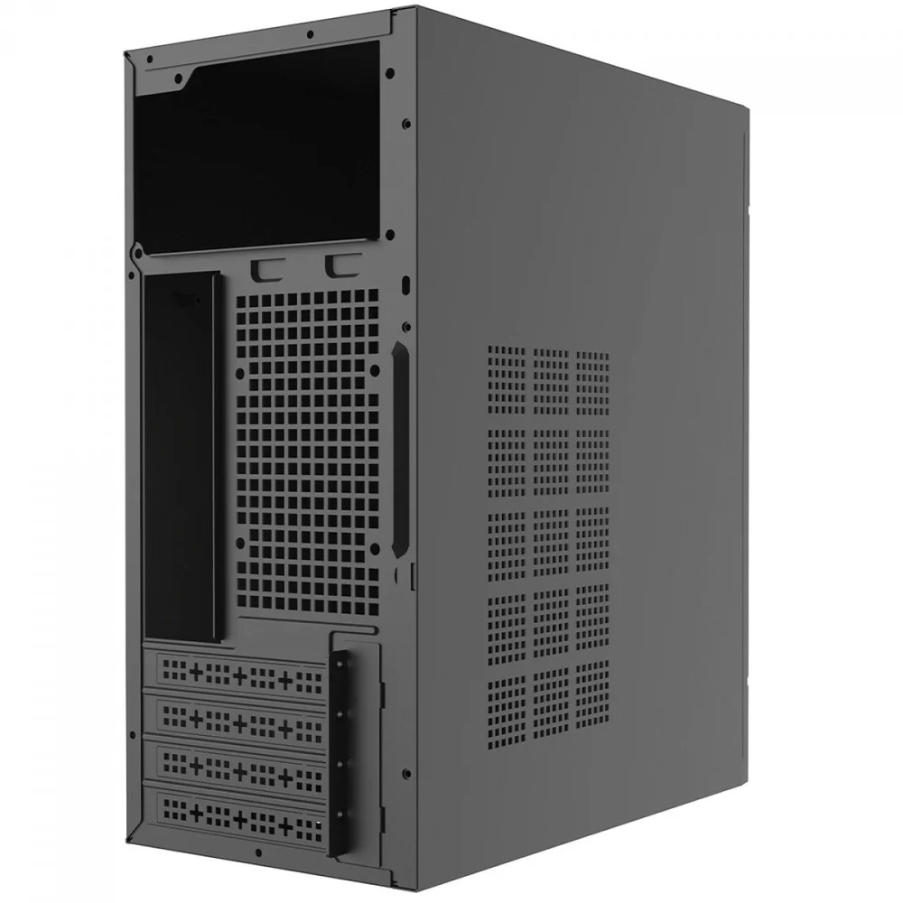 Imagem 4 de 5 do produto Gabinete Liketec The Rock Office Micro Atx Sem Fonte Preto 2118