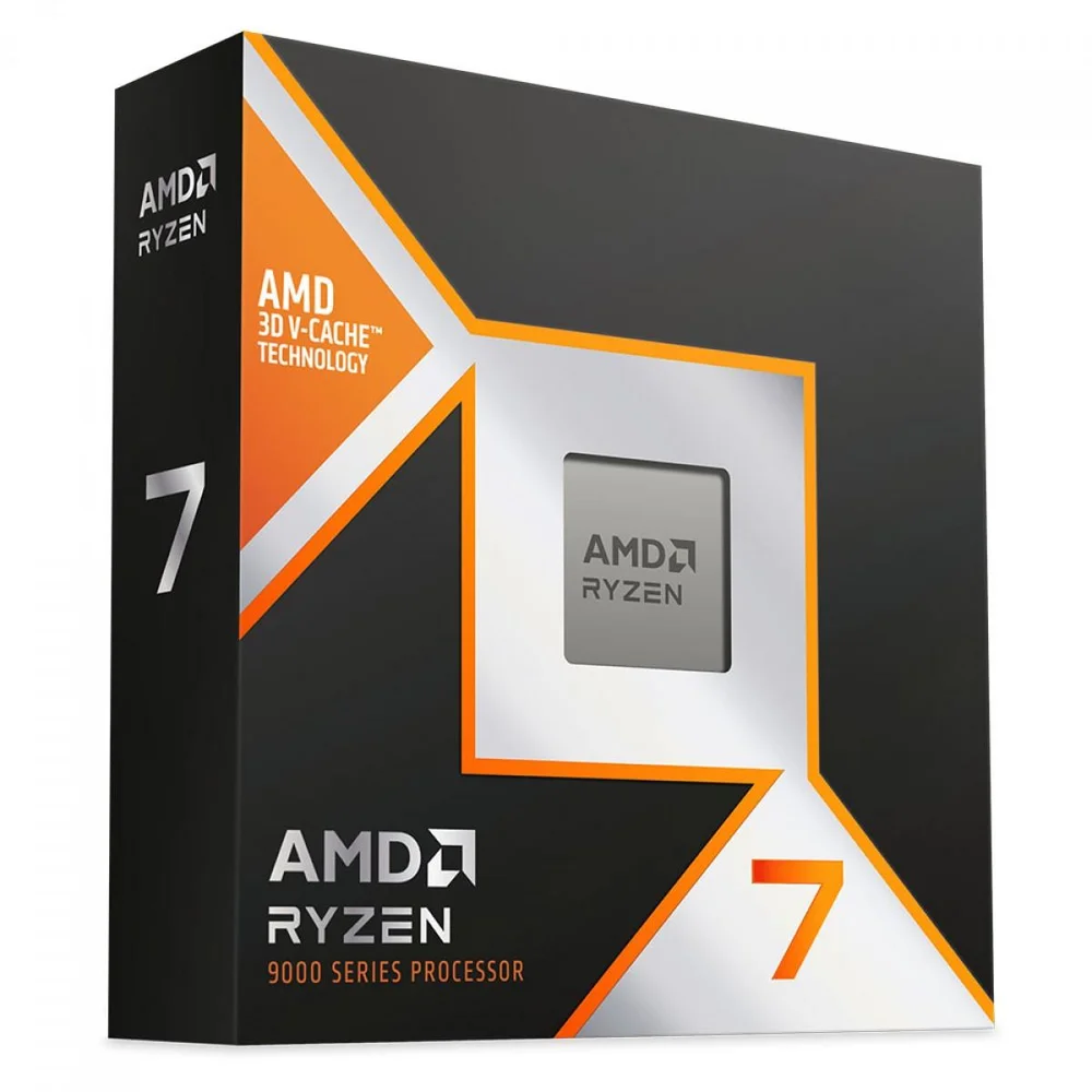 Imagem 5 de 5 do produto Processador Amd Ryzen 7 9800x3d, 4.7ghz (5.2ghz Turbo), 8-cores 16-threads, Am5, Sem Cooler, 100-100001084wof