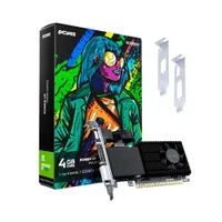 Placa De Vídeo PCyes Geforce Gt 730, 4gb, Ddr5, 128bits - Pvgt730gb4pe