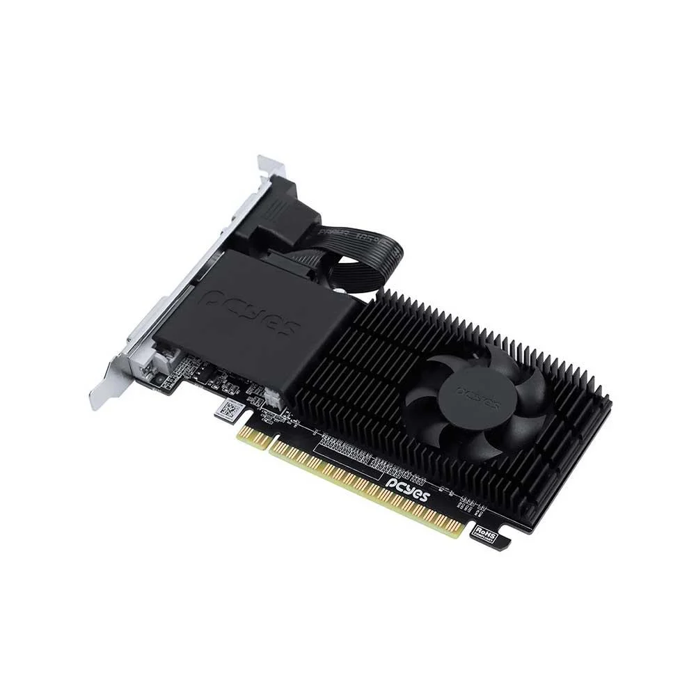 Imagem 4 de 5 do produto Placa De Vídeo PCyes Geforce Gt 730, 4gb, Ddr5, 128bits - Pvgt730gb4pe
