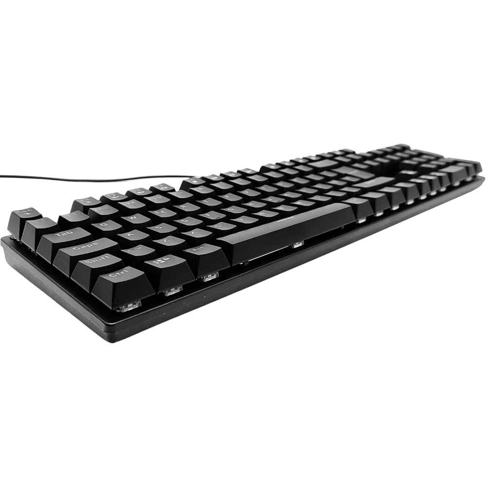 Teclado Mecânico RGB Com Fio Marrom Tomate