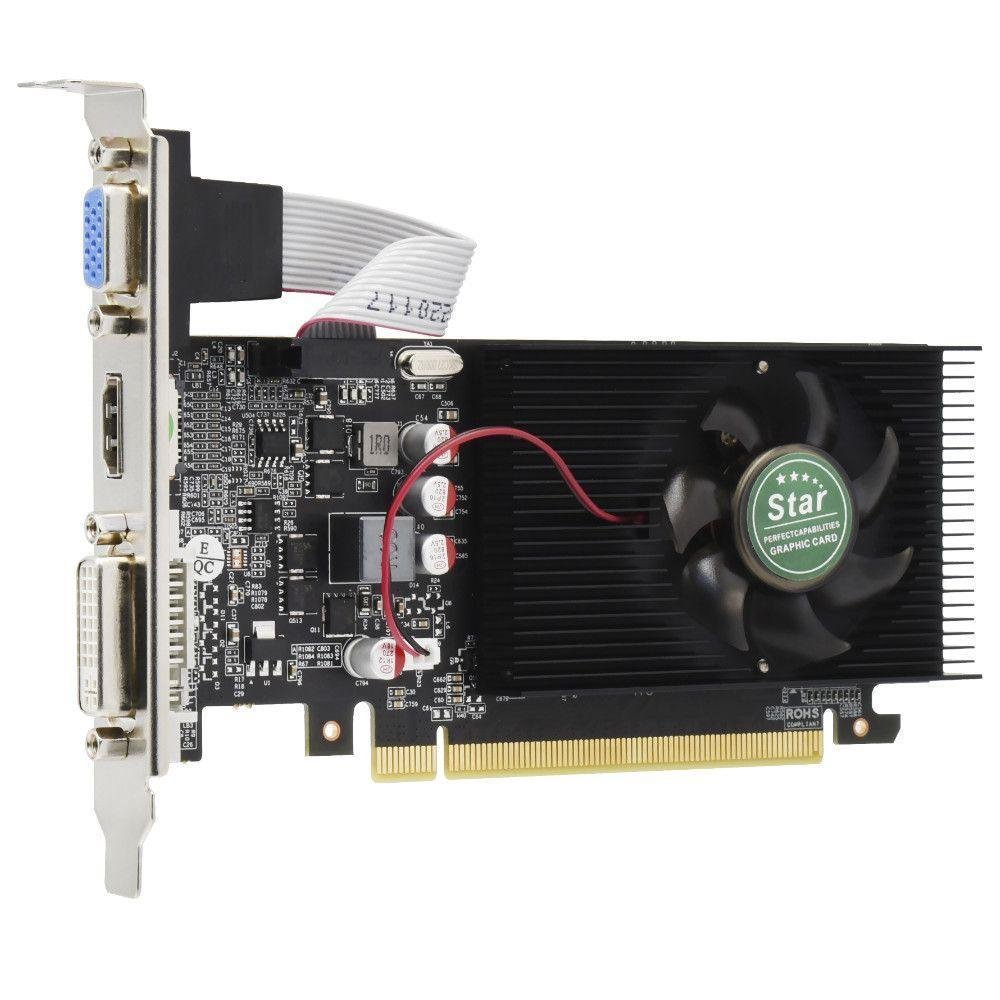 Placa De Vídeo Star 2gb Geforce Gt610 Ddr3 PCi Express Graphic Series 5