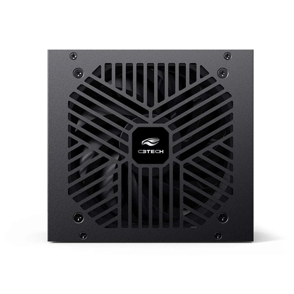 Imagem 2 de 5 do produto Fonte Atx 600w C3tech Preta - Ps-600bk