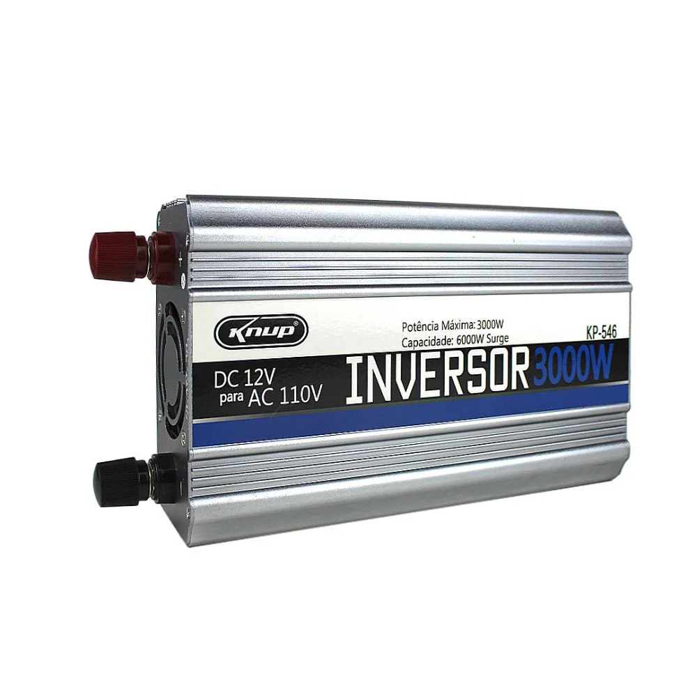Inversor Potência 12v 110v 3000w Senoidal Modificada Onda