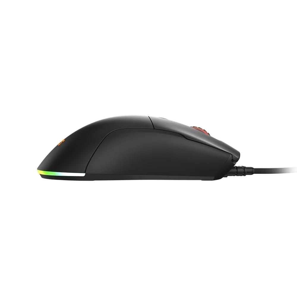 Mouse Gamer PCyes Malus Black Vulcan -12400 Dpi-RGB-6 Botões Mouse Gamer PCyes Malus Black Vulcan -12400 Dpi-RGB-6 Botões