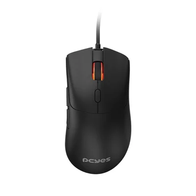 Mouse Gamer PCyes Hydrus Black Vulcan-12400 Dpi-RGB 6 Botões