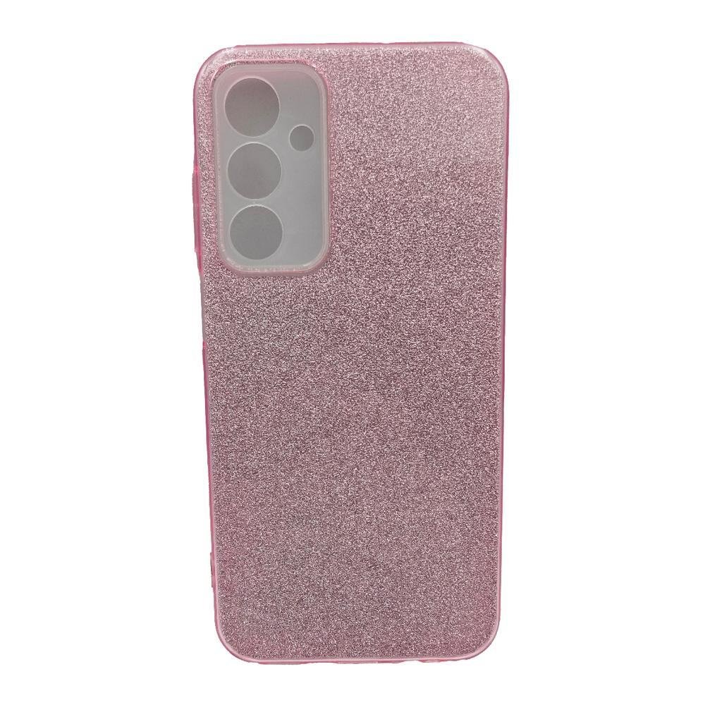 Imagem 1 de 1 do produto Capinha Capa Compatível Com Samsung Galaxy A25 5g Tela 6.5 Glitter Brilho Cor:rosa