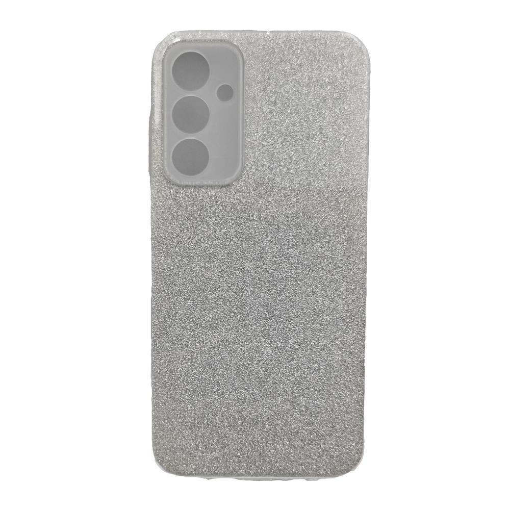 Capa Capinha Compatível Com Samsung Galaxy A25 5g Tela 6.5 Glitter Brilhante Diversas Cores Cor:prateado