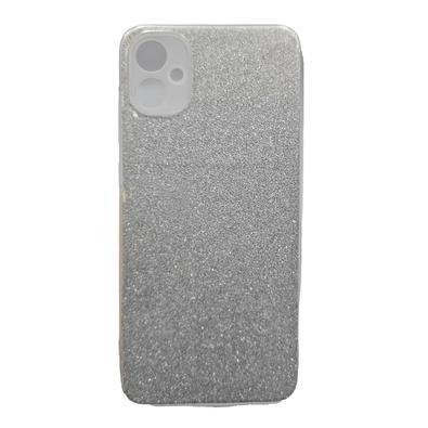 Capa Capinha Compatível Com Samsung Galaxy A05 A055 Tela 6.7 Glitter Brilhante Diversas Cores Cor:prateado