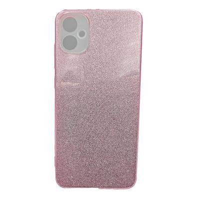 Capa Capinha Compatível Com Samsung Galaxy A05 A055 Tela 6.7 Glitter Brilhante Diversas Cores Cor:rosa