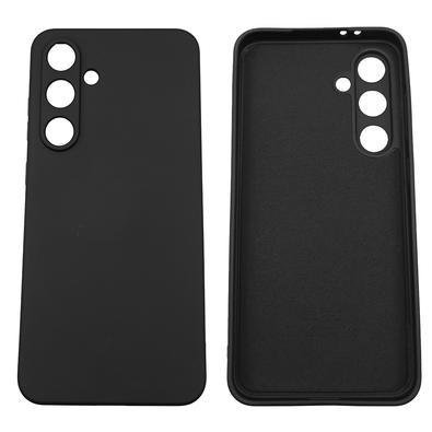 Capinha Capa Compatível Com Samsung Galaxy S24 Fe 5g Tela 6.7 Case Aveludada Interior Cor:preto