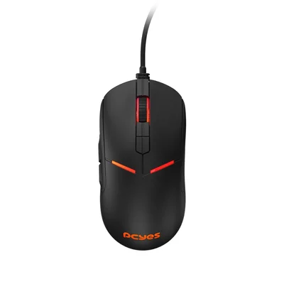 Mouse Gamer PCyes Argus - 12400 Dpi - RGB - 8 Botões -pmgabv